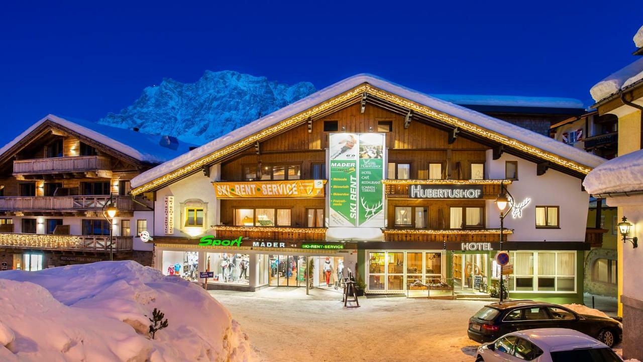 Hotel Hubertushof Lermoos Eksteriør bilde